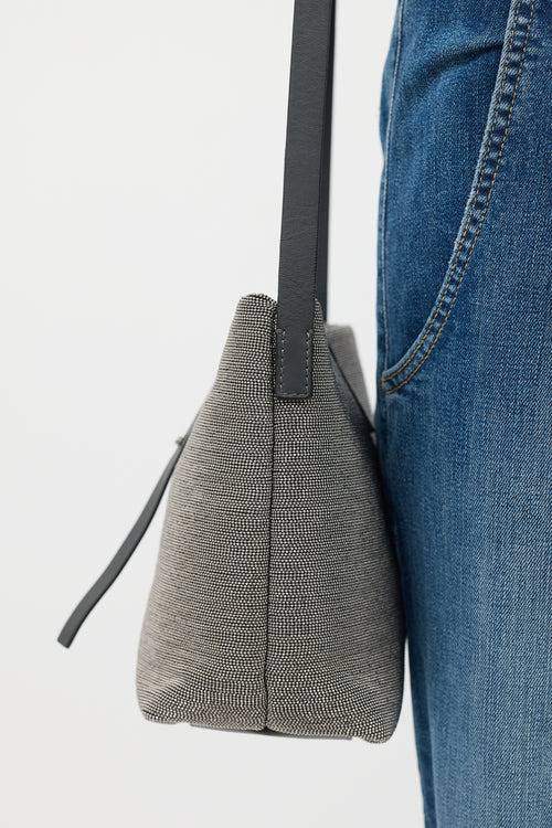Brunello Cucinelli Monili Crossbody Bucket Bag