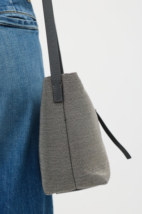 Brunello Cucinelli Monili Crossbody Bucket Bag