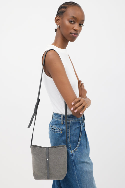 Brunello Cucinelli Monili Crossbody Bucket Bag