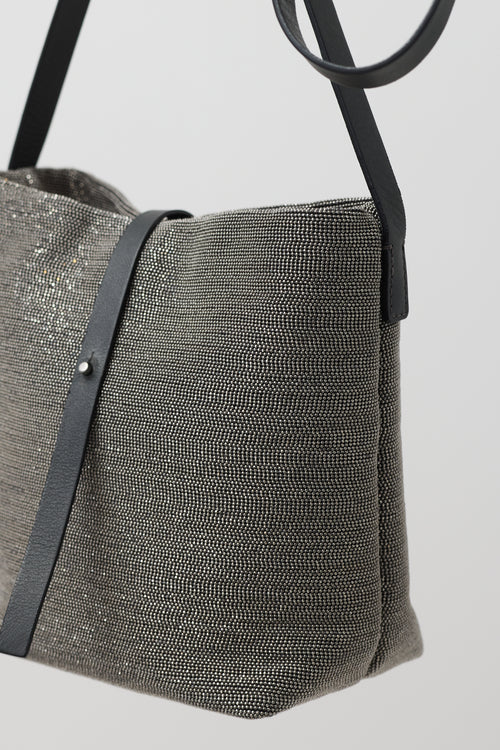 Brunello Cucinelli Monili Crossbody Bucket Bag