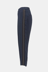 Brunello Cucinelli Monili Pintuck Track Pant
