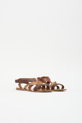 Brunello Cucinelli Leather Monili Sandal