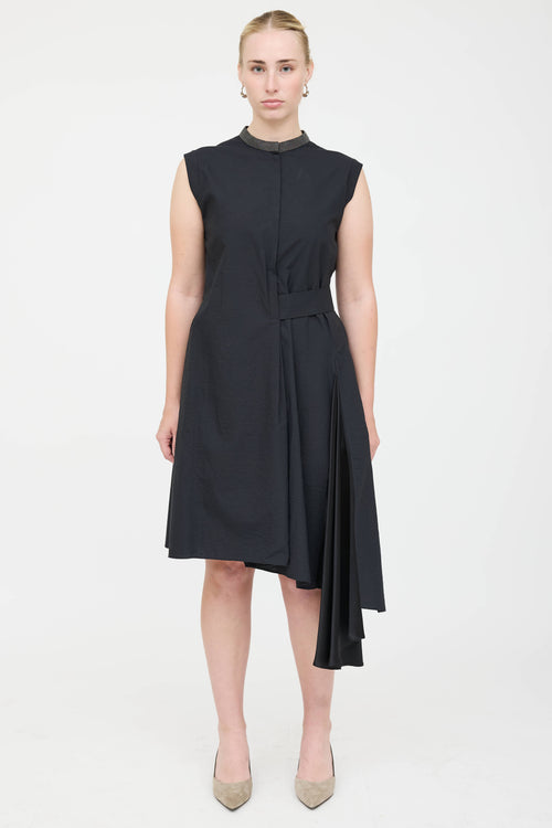 Brunello Cucinelli Monili Tie Dress