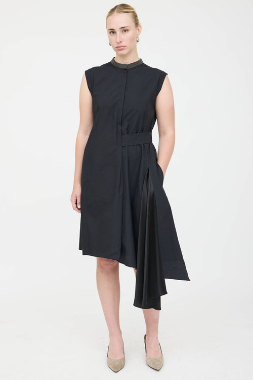 Brunello Cucinelli Monili Tie Dress