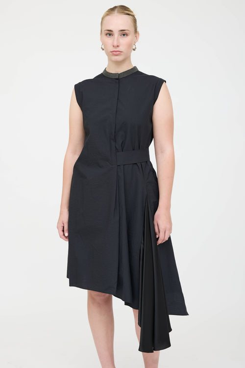 Brunello Cucinelli Monili Tie Dress