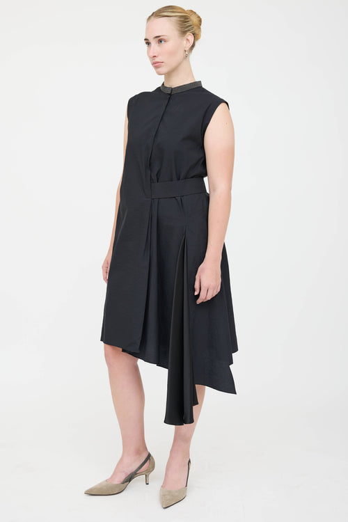 Brunello Cucinelli Monili Tie Dress