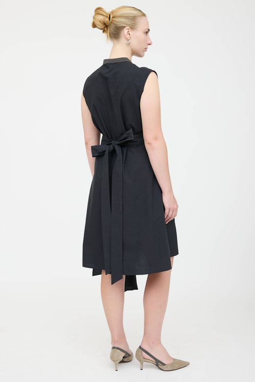 Brunello Cucinelli Monili Tie Dress