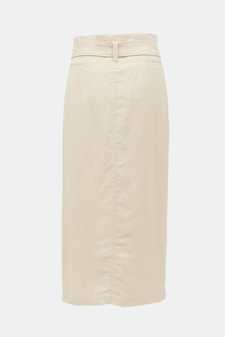 Brunello Cucinelli Monili Wrap Skirt