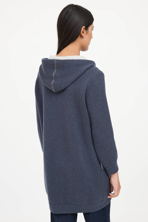 Brunello CucinelliZip Up Monili Hoodie