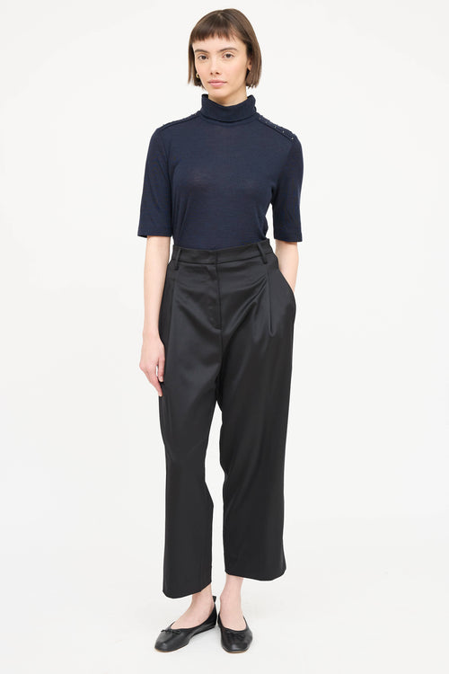 Brunello Cucinelli Wool Studded Top