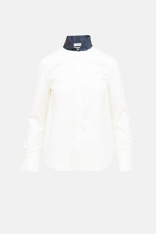 Brunello Cucinelli Cotton Button Up Shirt