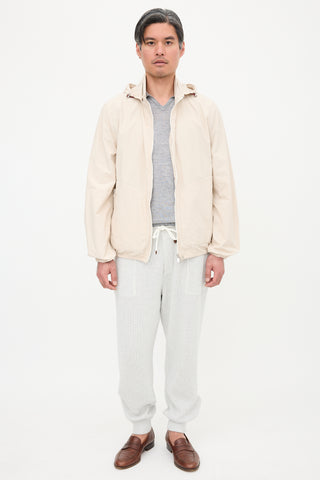 Brunello Cucinelli Nylon Hooded Jacket