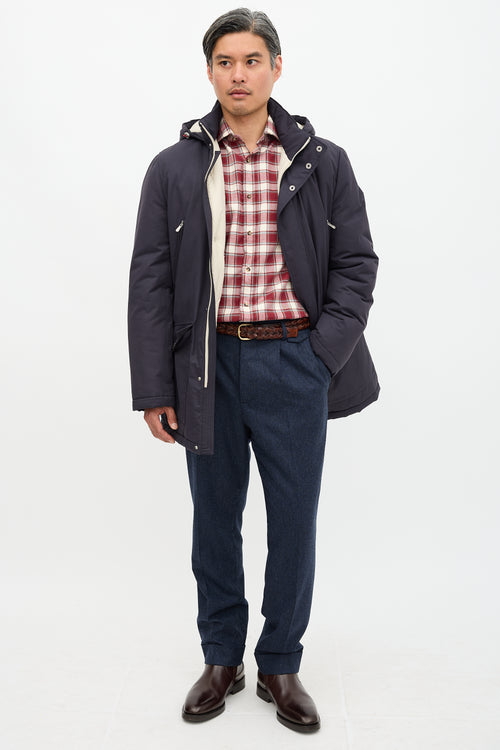 Brunello Cucinelli Nylon Padded Parka