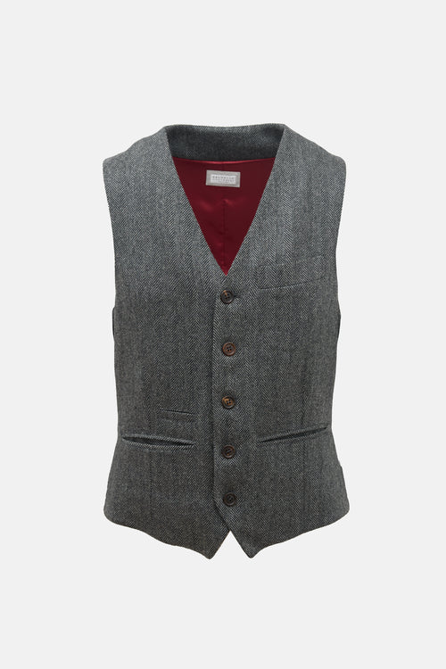 Brunello Cucinelli Patterned Vest