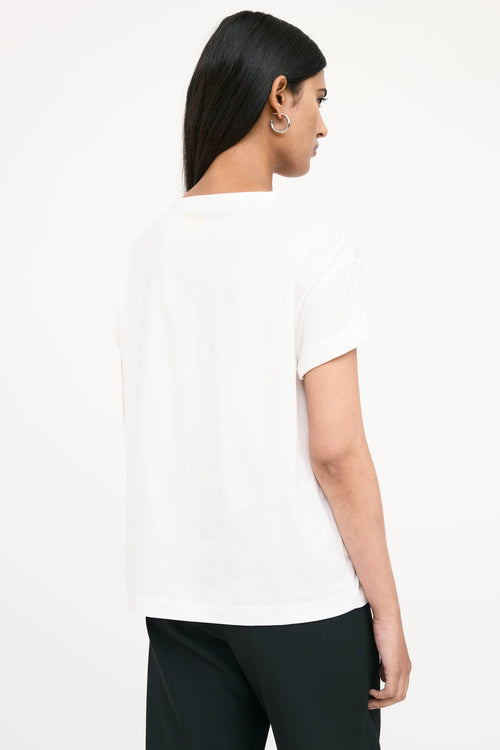Brunello Cucinelli Present Monili Logo T-Shirt