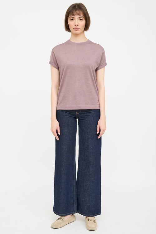 Cashmere Metallic T-Shirt