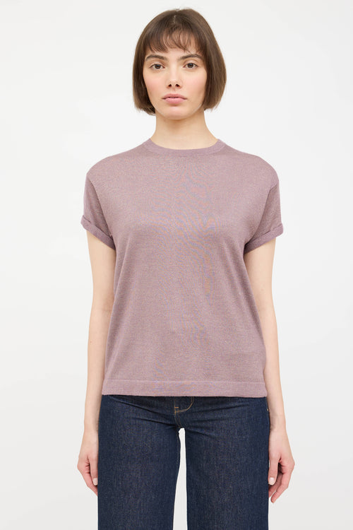 Cashmere Metallic T-Shirt