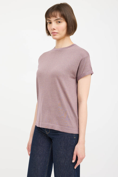 Cashmere Metallic T-Shirt
