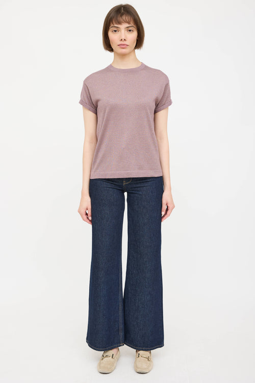 Cashmere Metallic T-Shirt