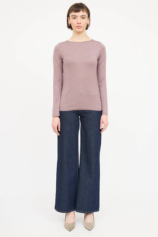Brunello Cucinelli Cashmere Sparkly Top