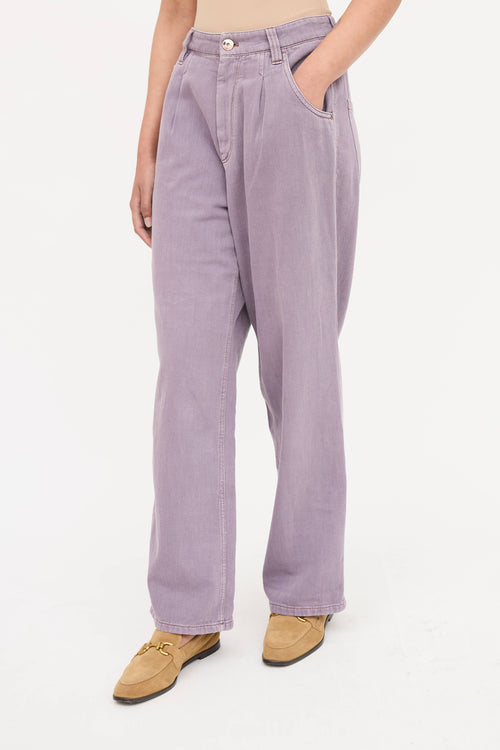 Brunello Cucinelli Low Slung Jeans