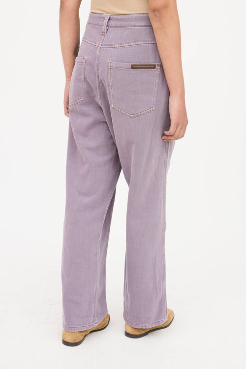Brunello Cucinelli Low Slung Jeans
