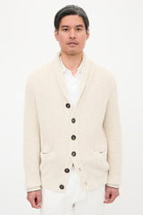 Brunello Cucinelli Rib Knit Cardigan