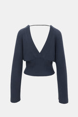 Brunello Cucinelli Rib Knit Cropped Sweater