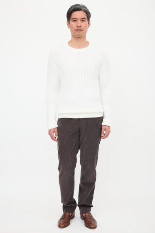 Brunello Cucinelli Rib Knit Sweater