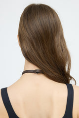 Brunello Cucinelli Leather Fringe Monili Necklace