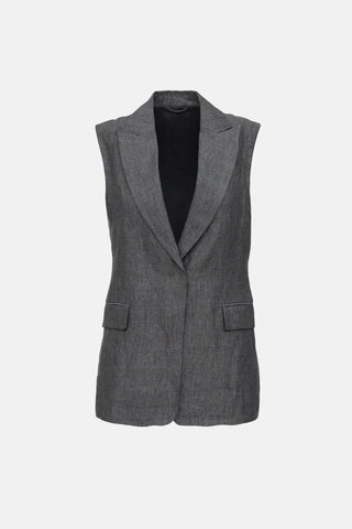 Brunello CucinelliLinen Vest