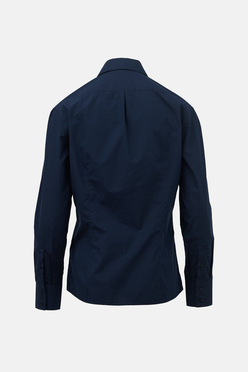 Brunello Cucinelli Slim Fit Cutaway Shirt