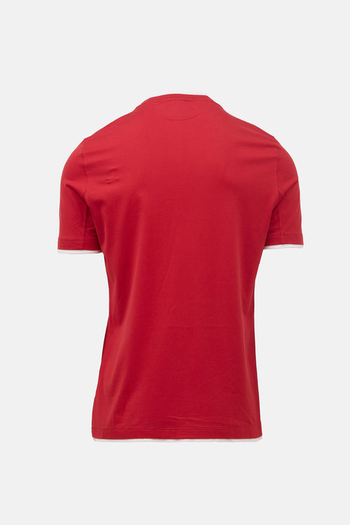 Brunello Cucinelli Slim Fit Layered T-Shirt