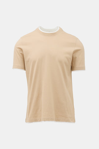 Brunello Cucinelli Slim Fit Layered T-Shirt