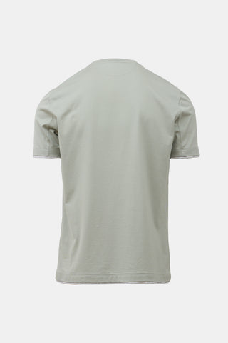 Brunello Cucinelli Slim Fit Layered T-Shirt