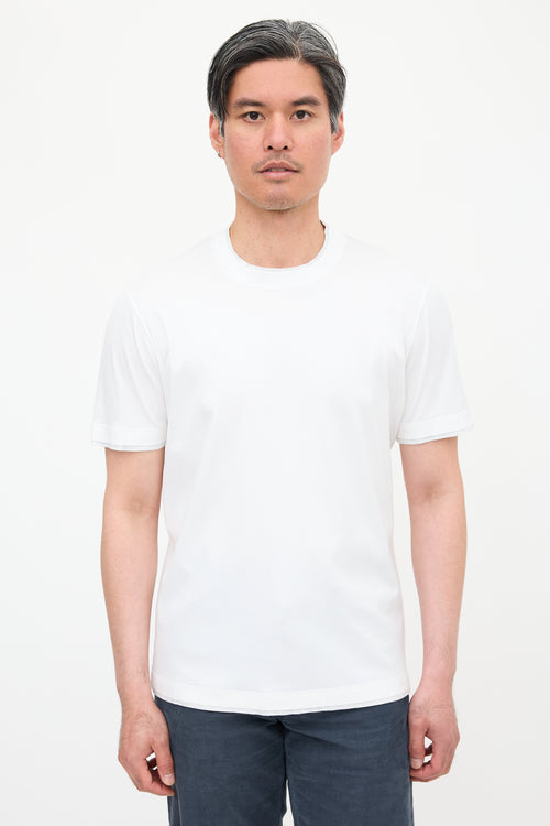 Brunello Cucinelli Slim Fit Layered T-Shirt