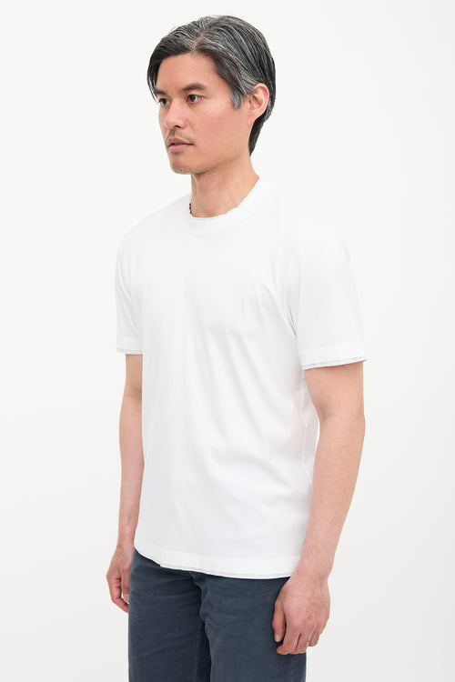 Brunello Cucinelli Slim Fit Layered T-Shirt