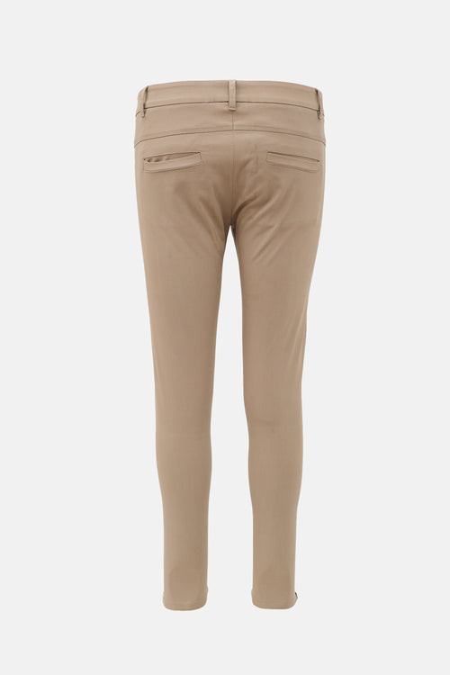 Brunello Cucinelli Slim Zipped Trouser