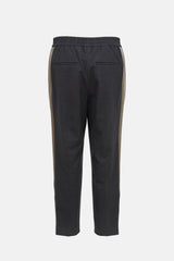Brunello Cucinelli Wool Side Stripe Pant