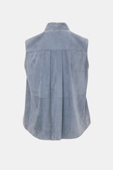 Brunello Cucinelli Suede Down Padded Vest