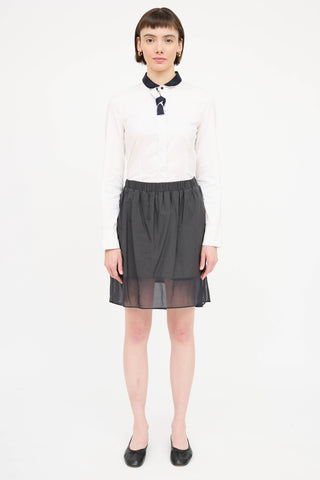 Brunello Cucinelli Bow Tie Button Up Shirt