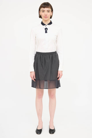 Brunello Cucinelli Bow Tie Button Up Shirt