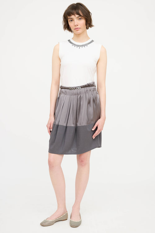 Brunello Cucinelli Cucinelli Sequin Sleeveless Top