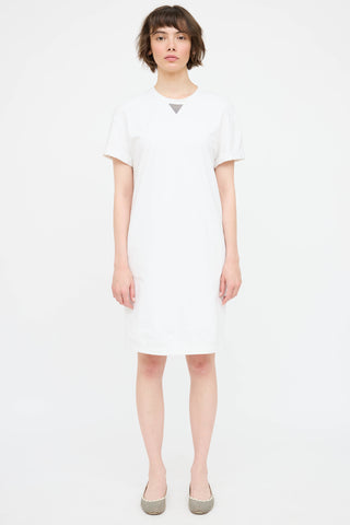 Brunello Cucinelli Monili Shirt Dress