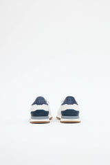 Brunello Cucinelli Leather & Mesh Sneakers