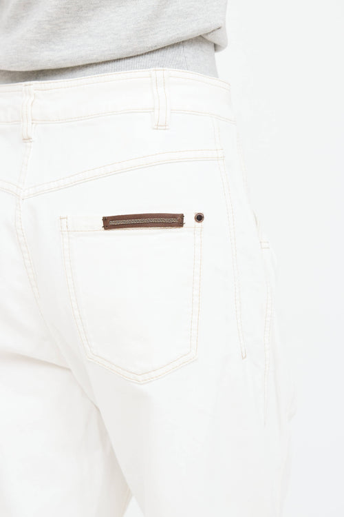 Brunello Cucinelli Tapered The Baggy Jean