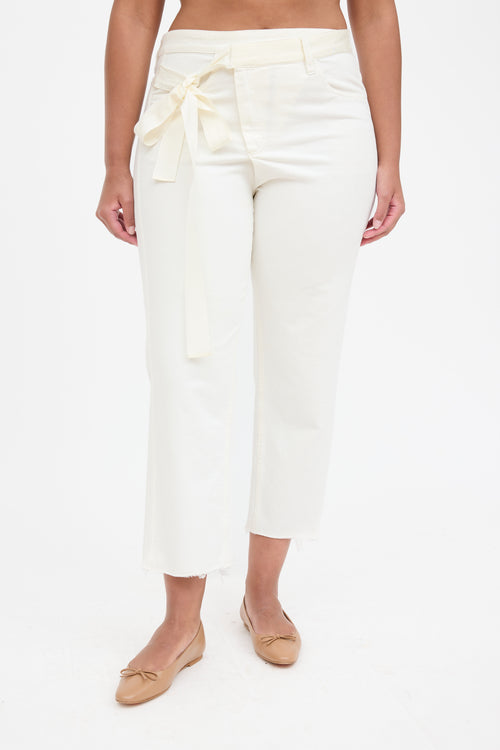 Brunello Cucinelli Straight Leg Wrap Jean