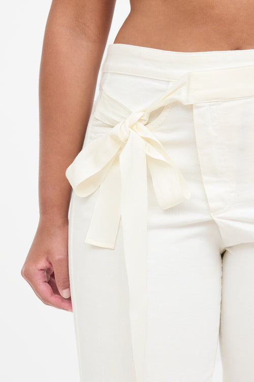 Brunello Cucinelli Straight Leg Wrap Jean