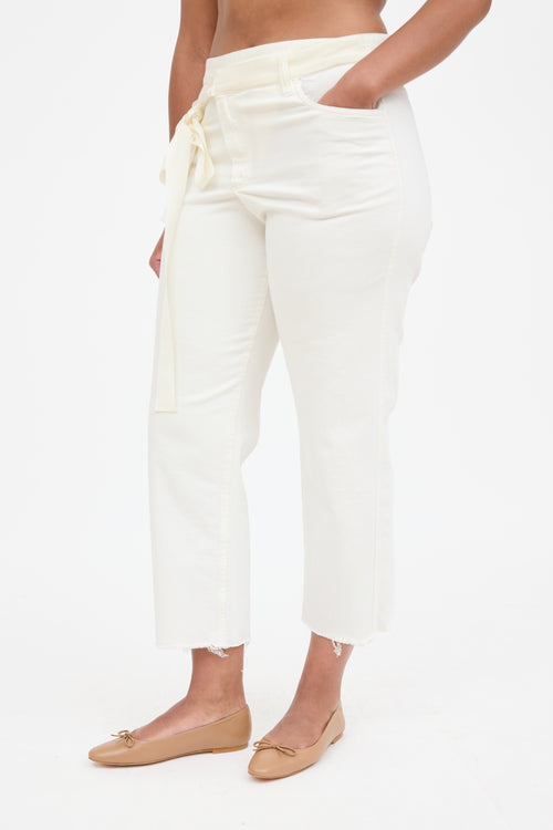 Brunello Cucinelli Straight Leg Wrap Jean