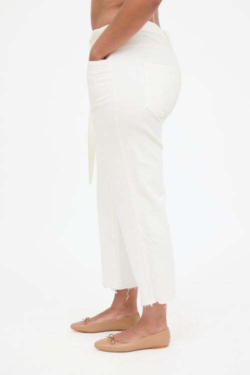 Brunello Cucinelli Straight Leg Wrap Jean